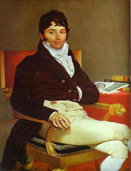 Jean-Auguste Dominique Ingres Portrait of Monsieur Riviere France oil painting art